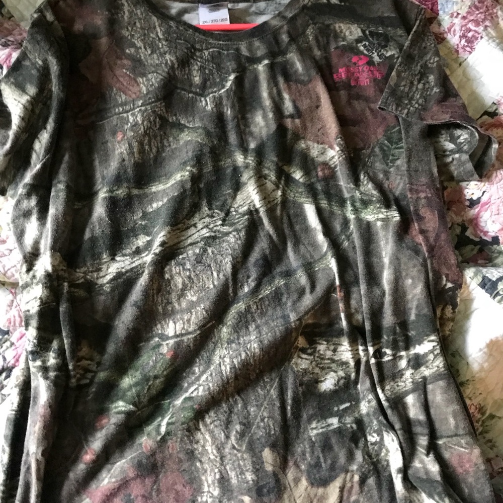Ladies camo shirt